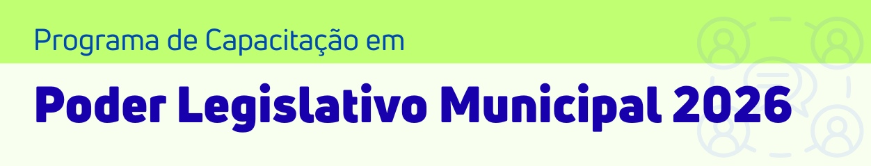 Banner Programa de Capacitação em Poder Legislativo Municipal 2026